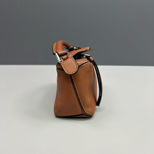 Loewe Mini Puzzle Calfskin Tan