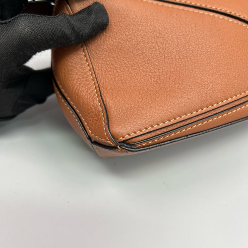 Loewe Mini Puzzle Calfskin Tan
