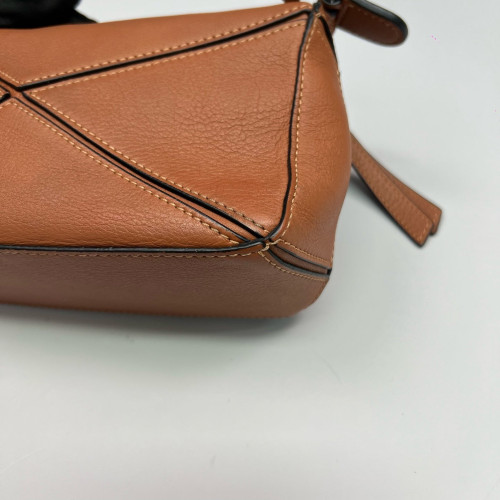 Loewe Mini Puzzle Calfskin Tan