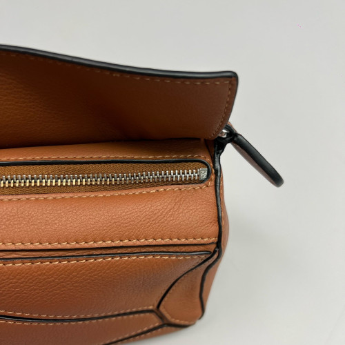 Loewe Mini Puzzle Calfskin Tan