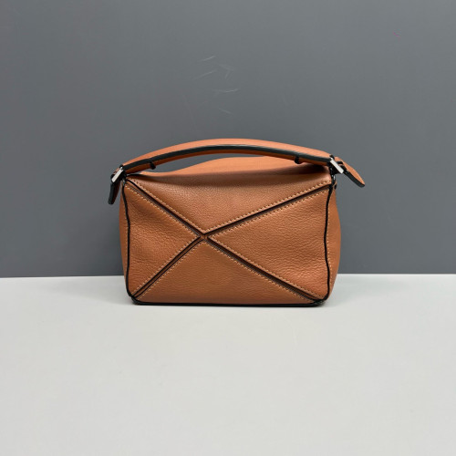 Loewe Mini Puzzle Calfskin Tan