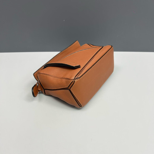 Loewe Mini Puzzle Calfskin Tan