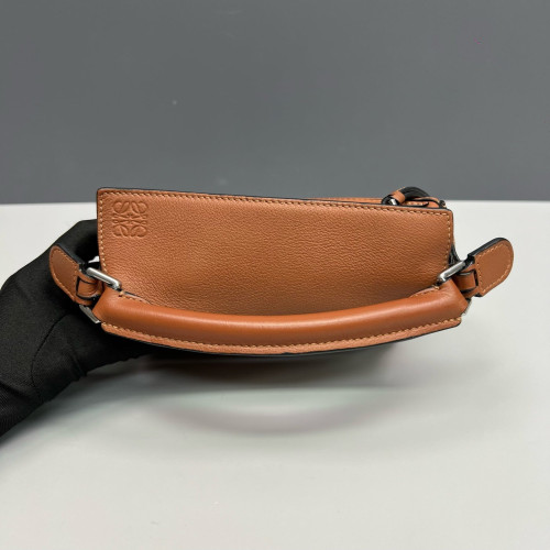 Loewe Mini Puzzle Calfskin Tan