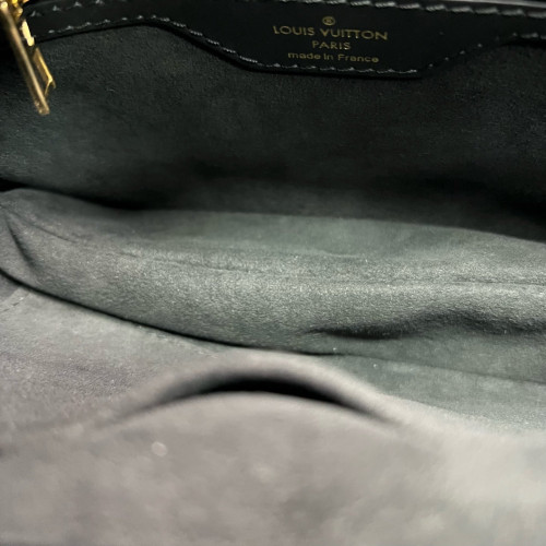 Louis Vuitton Shoulder Bag Monogram Brown Black