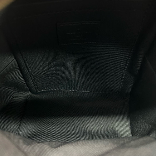 Louis Vuitton Palm Springs Backpack Mini Monogram Brown Black