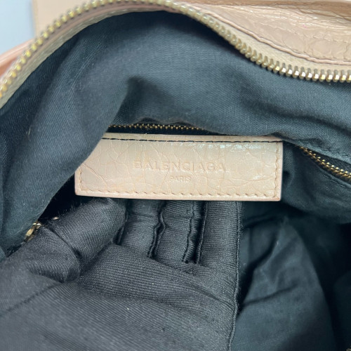 Balenciaga City Two-Way Bag Arena Lambskin Nude Pink