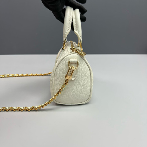Louis Vuitton Nano Speedy Bandouliere Monogram Empreinte Giant Light Green