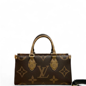 Louis Vuitton Onthego East West Reverse Monogram Giant Brown Black