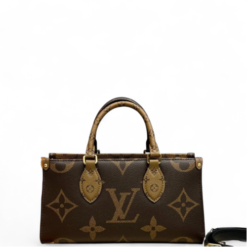 Louis Vuitton Onthego East West Reverse Monogram Giant Brown Black