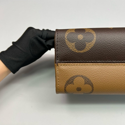 Louis Vuitton Onthego East West Reverse Monogram Giant Brown Black