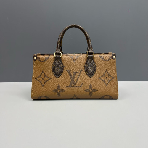 Louis Vuitton Onthego East West Reverse Monogram Giant Brown Black