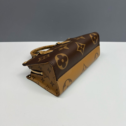 Louis Vuitton Onthego East West Reverse Monogram Giant Brown Black