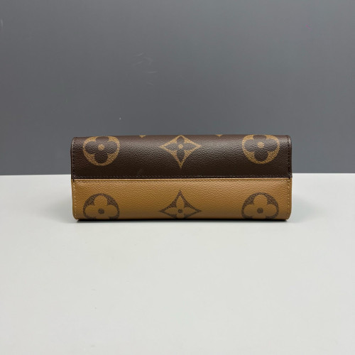 Louis Vuitton Onthego East West Reverse Monogram Giant Brown Black