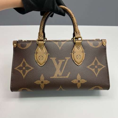 Louis Vuitton Onthego East West Reverse Monogram Giant Brown Black
