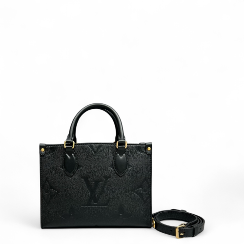 Louis Vuitton Onthego PM Monogram Empreinte Giant Black