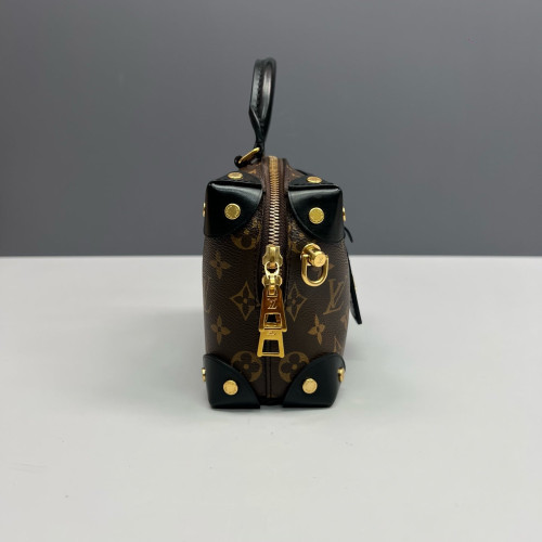 Louis Vuitton Petite Malle Souple Monogram Brown Black