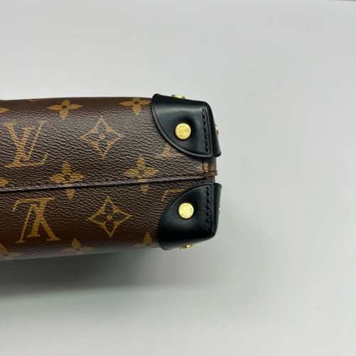 Louis Vuitton Petite Malle Souple Monogram Brown Black