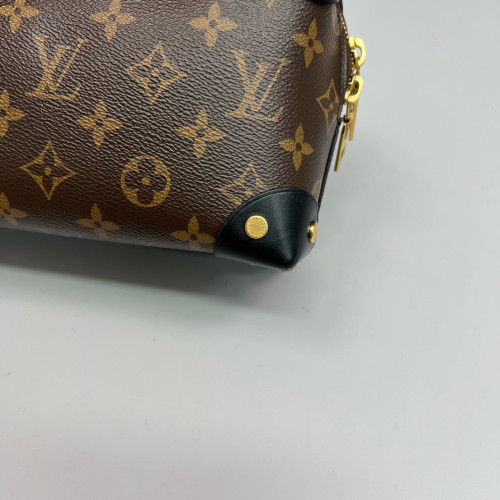 Louis Vuitton Petite Malle Souple Monogram Brown Black