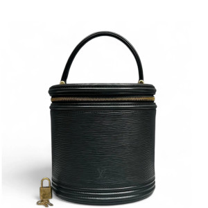 Louis Vuitton Vase Cannes Epi Black