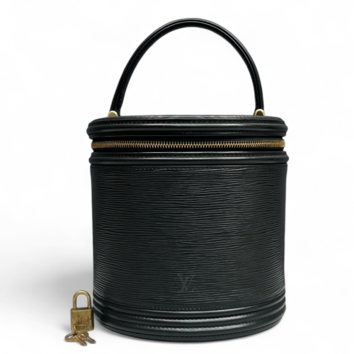 Louis Vuitton Vase Cannes Epi Black