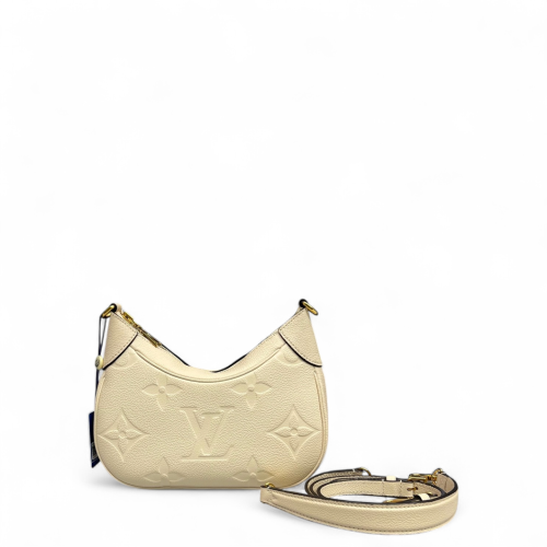 Louis Vuitton Bagatelle NM Monogram Empreinte Giant White