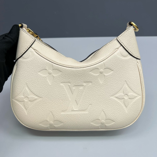Louis Vuitton Bagatelle NM Monogram Empreinte Giant White