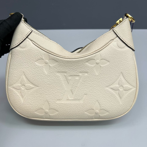 Louis Vuitton Bagatelle NM Monogram Empreinte Giant White