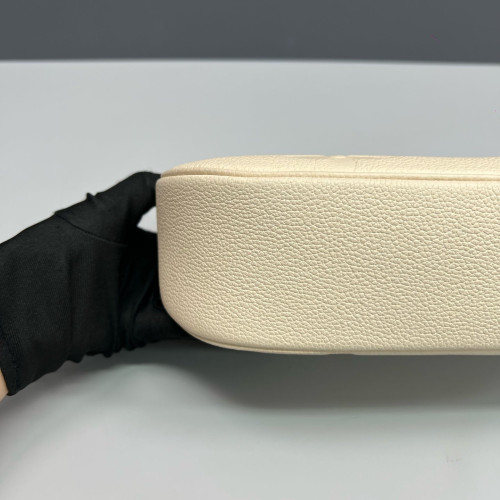 Louis Vuitton Bagatelle NM Monogram Empreinte Giant White