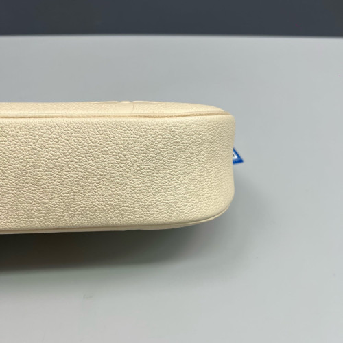 Louis Vuitton Bagatelle NM Monogram Empreinte Giant White