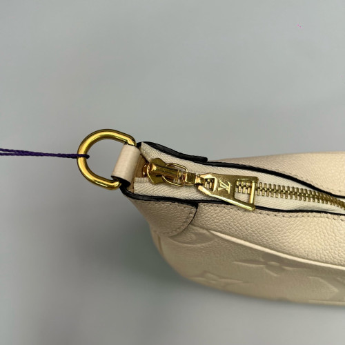 Louis Vuitton Bagatelle NM Monogram Empreinte Giant White