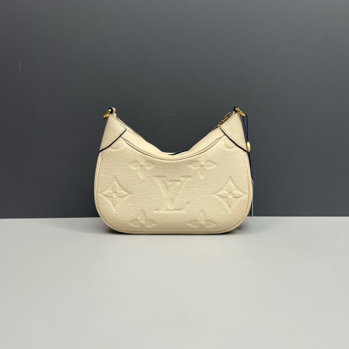 Louis Vuitton Bagatelle NM Monogram Empreinte Giant White