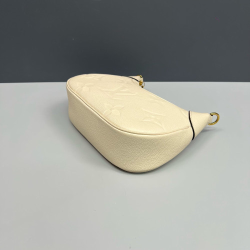 Louis Vuitton Bagatelle NM Monogram Empreinte Giant White
