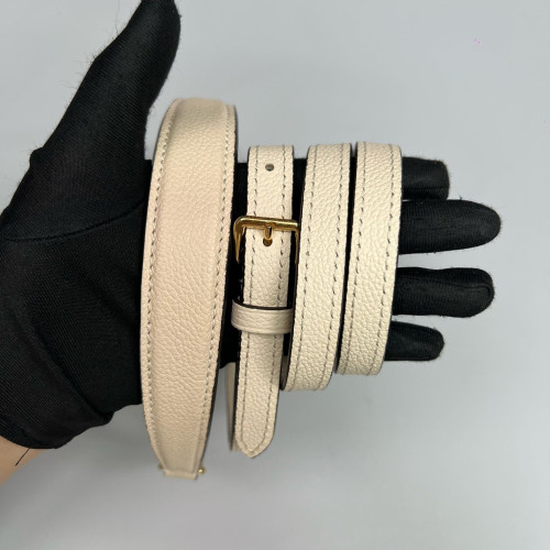 Louis Vuitton Bagatelle NM Monogram Empreinte Giant White