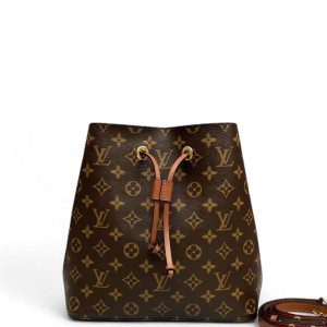 Louis Vuitton Neonoe MM Monogram Tan Brown