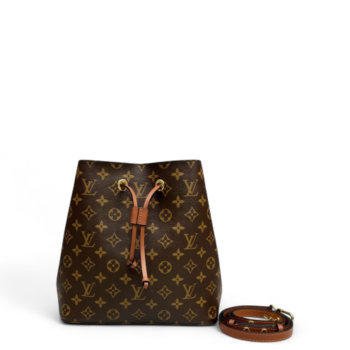 Louis Vuitton Neonoe MM Monogram Tan Brown