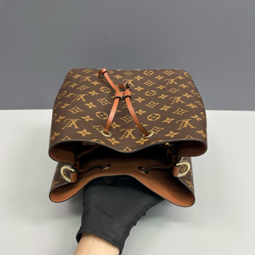 Louis Vuitton Neonoe MM Monogram Tan Brown