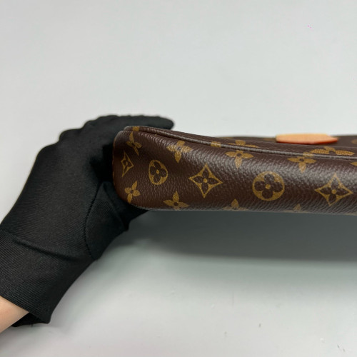 Louis Vuitton Multi Pochette Accessories Monogram Brown Pink