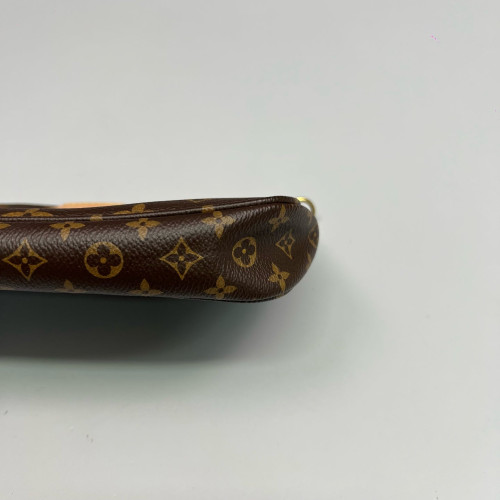Louis Vuitton Multi Pochette Accessories Monogram Brown Pink