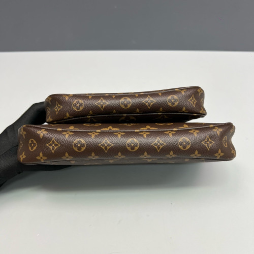 Louis Vuitton Multi Pochette Accessories Monogram Brown Pink