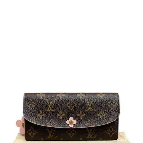 Louis Vuitton Emilie Wallet Monogram Brown Pink