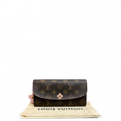 Louis Vuitton Emilie Wallet Monogram Brown Pink