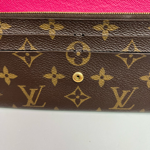 Louis Vuitton Emilie Wallet Monogram Brown Pink