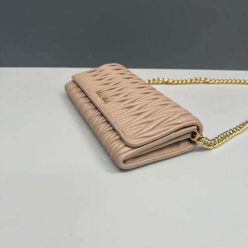 Miu Miu Shoulder Bag Cuir Nude Pink