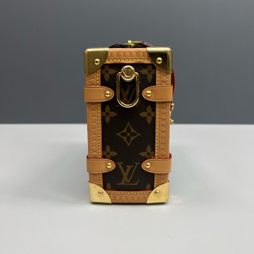 Louis Vuitton Side Trunk Mm Monogram Brown