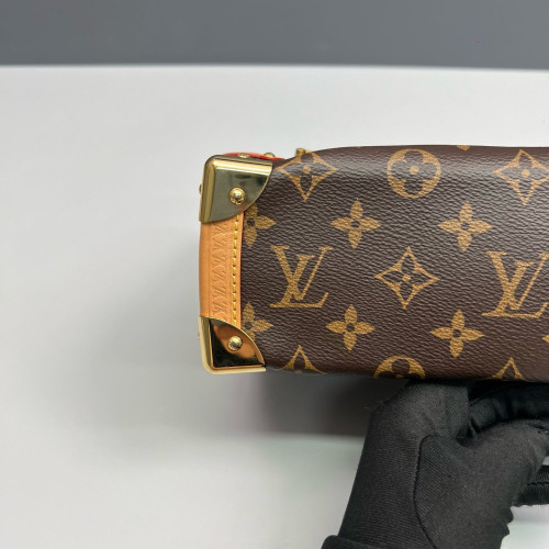 Louis Vuitton Side Trunk Mm Monogram Brown