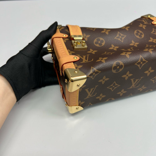 Louis Vuitton Side Trunk Mm Monogram Brown