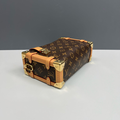 Louis Vuitton Side Trunk Mm Monogram Brown
