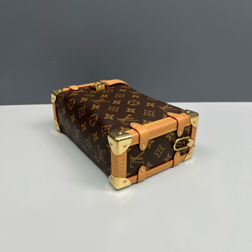 Louis Vuitton Side Trunk Mm Monogram Brown