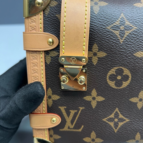 Louis Vuitton Side Trunk Mm Monogram Brown