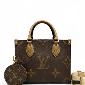 Louis Vuitton Onthego PM Reverse Monogram Giant Brown